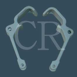 Connecting rod casting, machine parts china, casting process, investment casting, precision casting process, lost wax casting